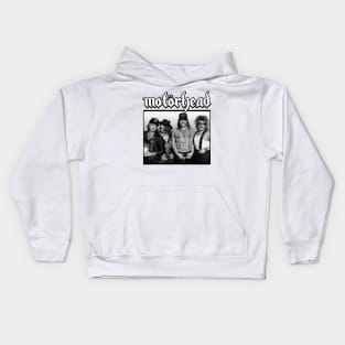 Motorhead White Black Kids Hoodie